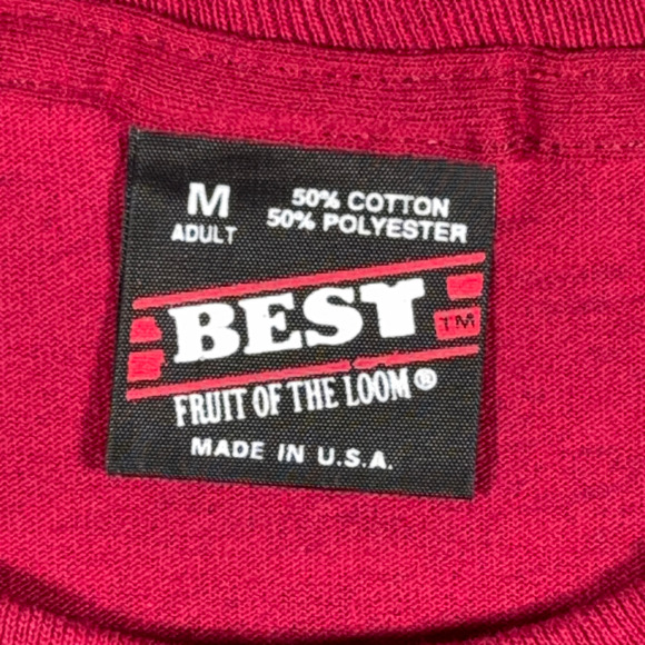 Vintage River Downs Shirt Adult MEDIUM Red Horse Racetrack Cincinnati USA 90s - Picture 3 of 6